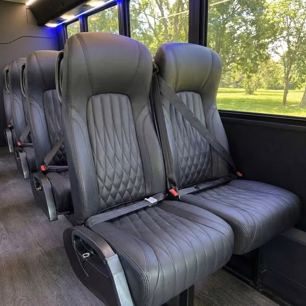 riviera beach 20 passenger minibus high back seats