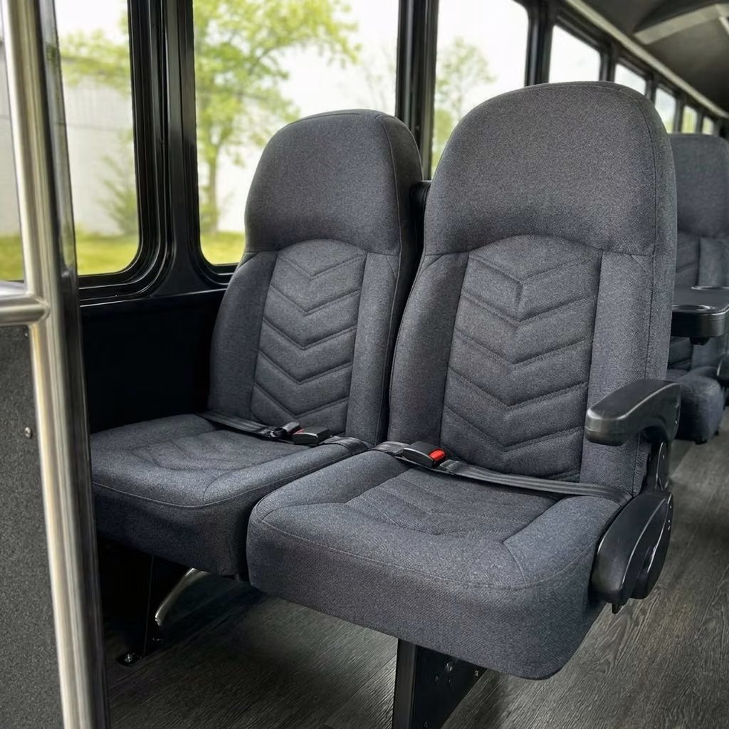riviera beach 25 passenger minibus high back seats
