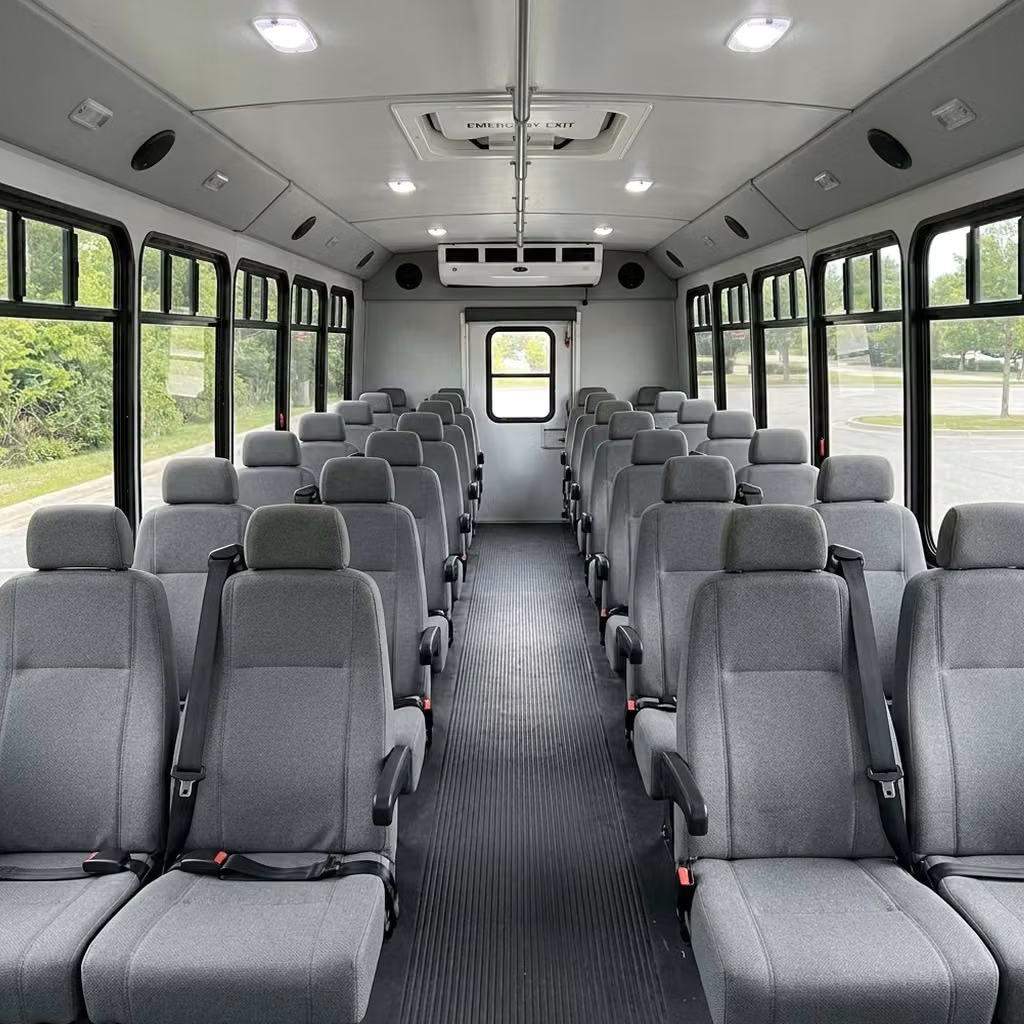 riviera beach 30 passenger minibus seating