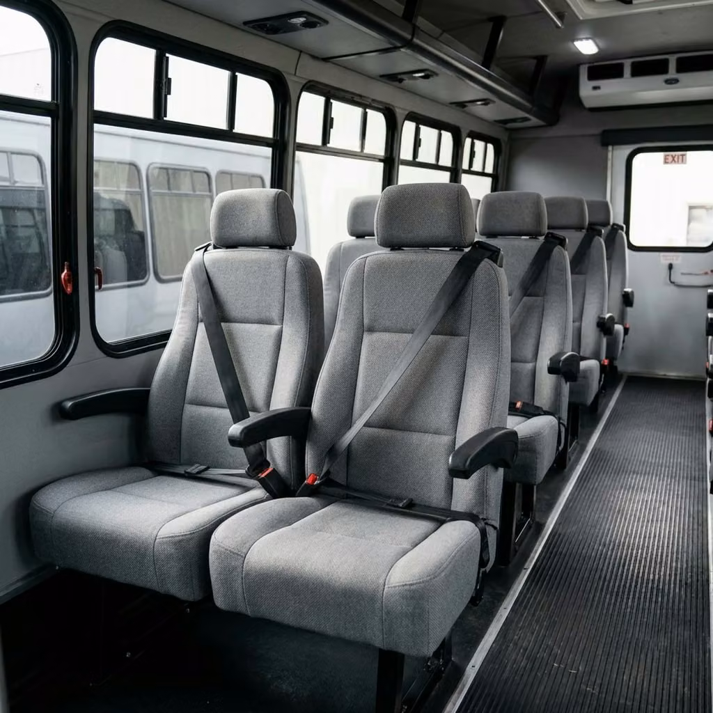 riviera beach 35 passenger minibus reclining seats