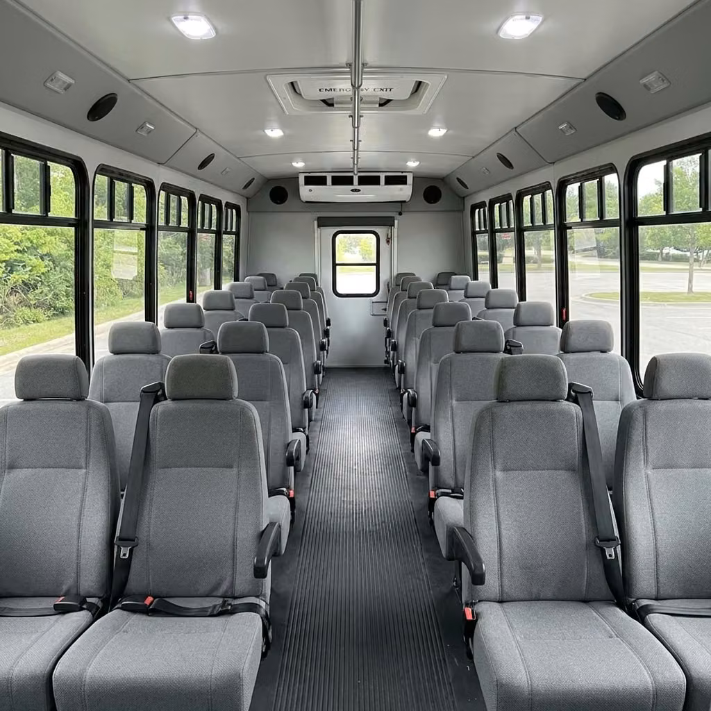 riviera beach 35 passenger minibus seating