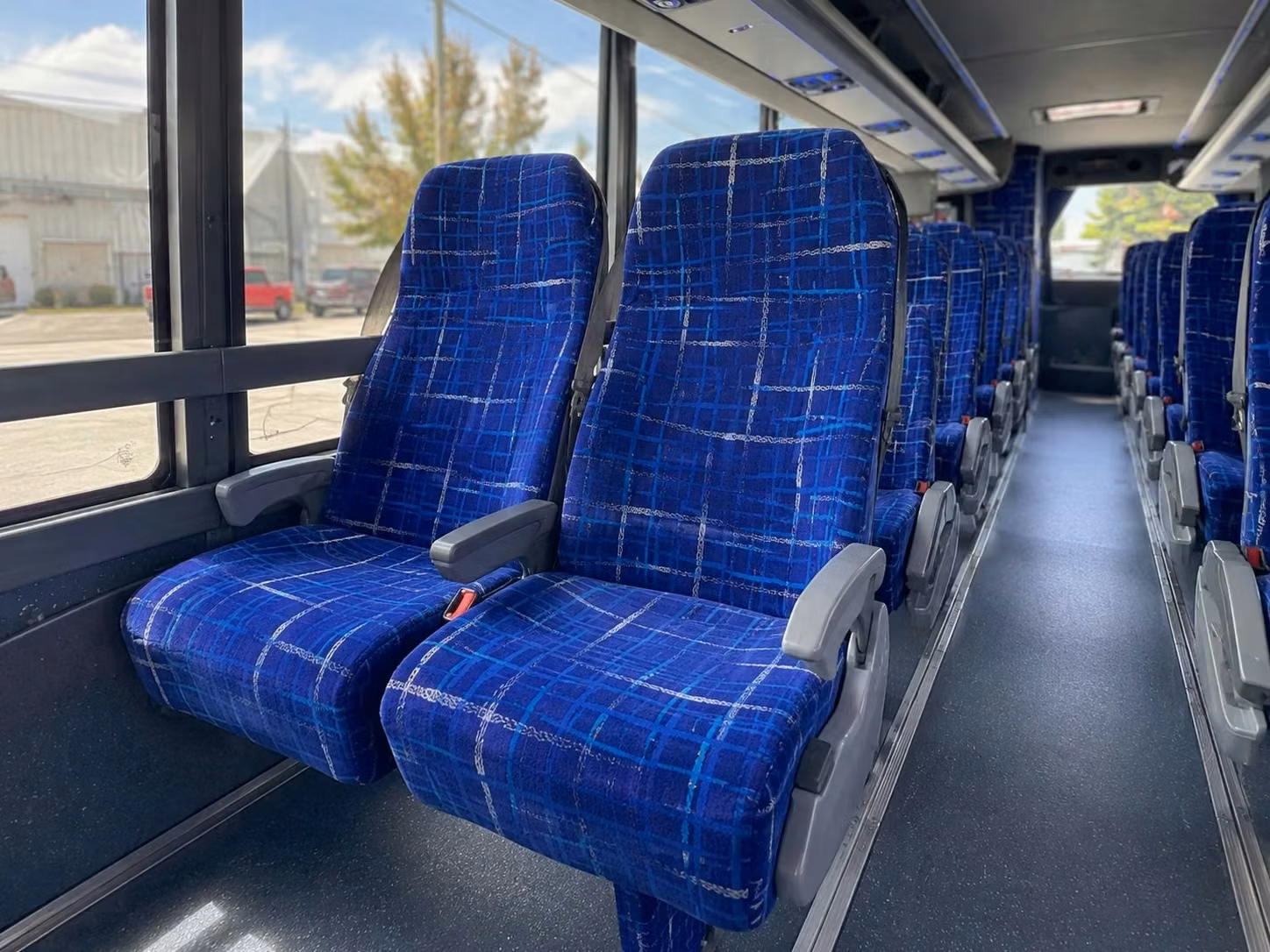 riviera beach charter bus interior 2