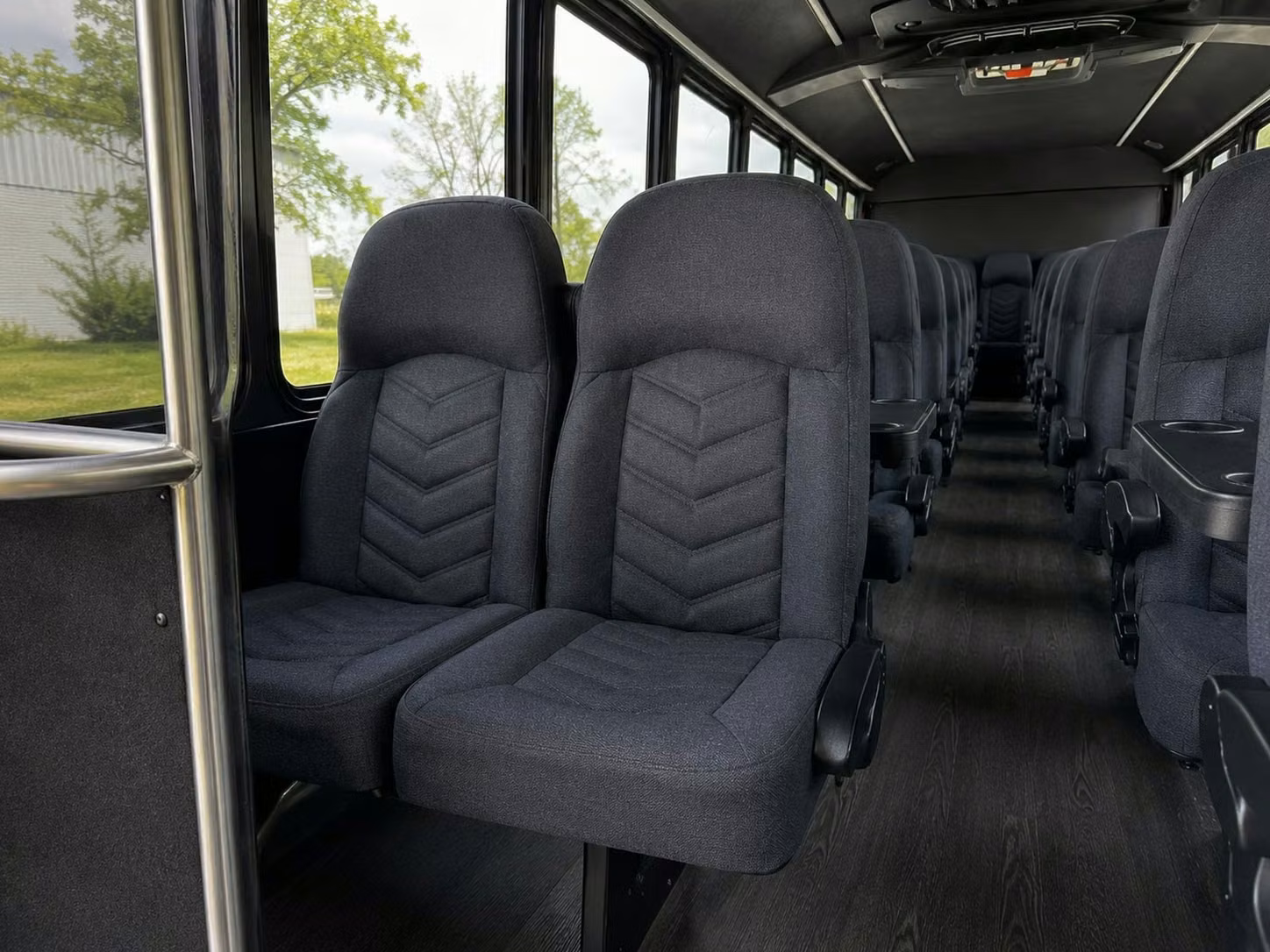 25 passenger minibus interior